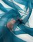 Teal Crystal Organza Fabric by the Yard, 60" Wide Sheer Lightweight Organza for Wedding Dresses, Event Decor, Curtains & Sewing